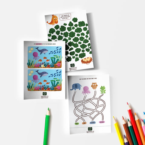 7 Free Activity Worksheets